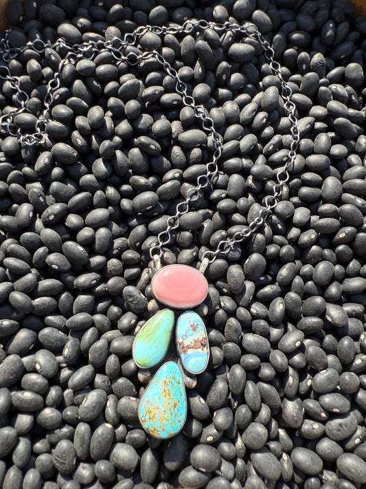 Multi Stone Necklace