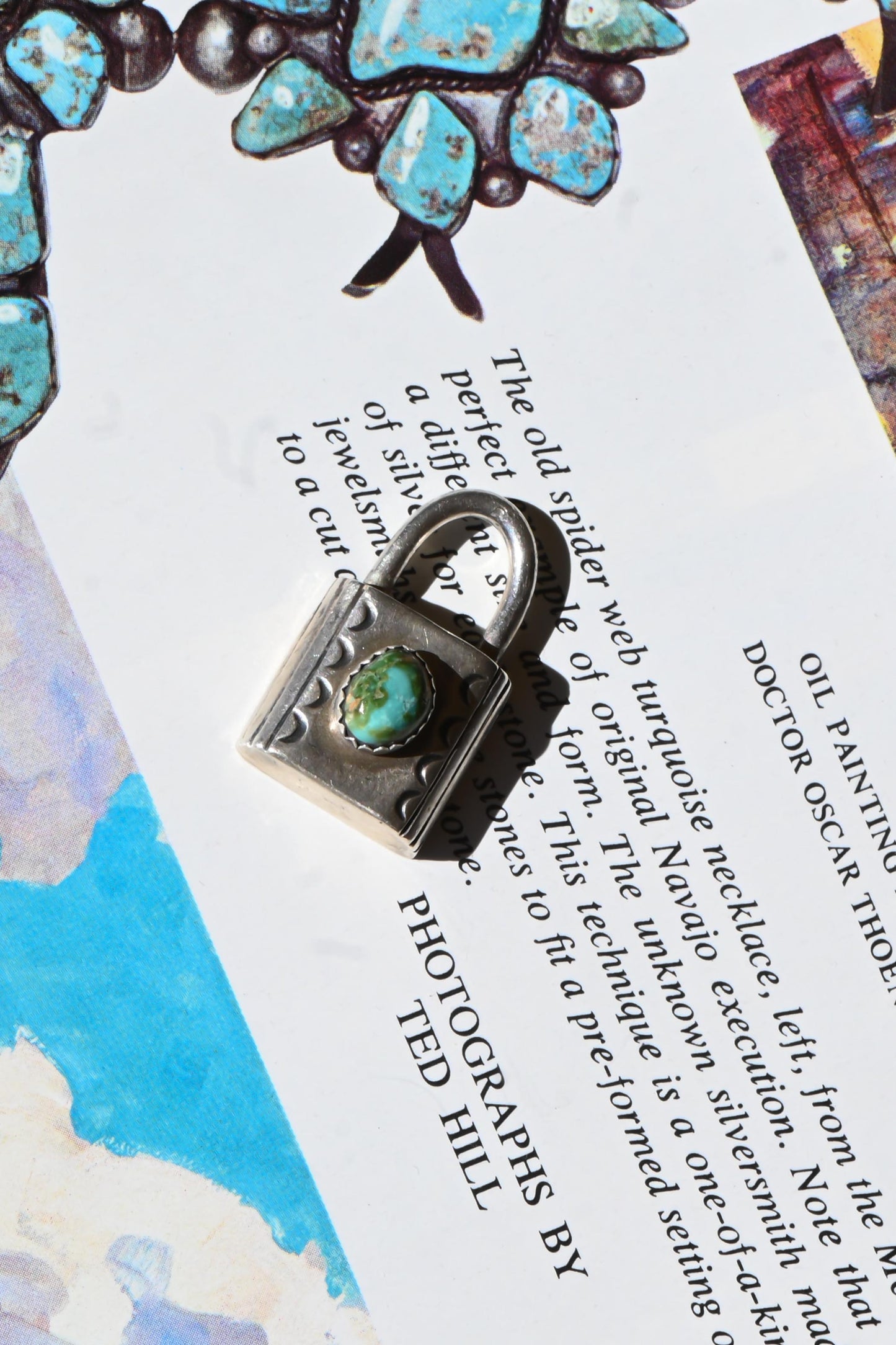 Sonoran Gold Lock Pendant