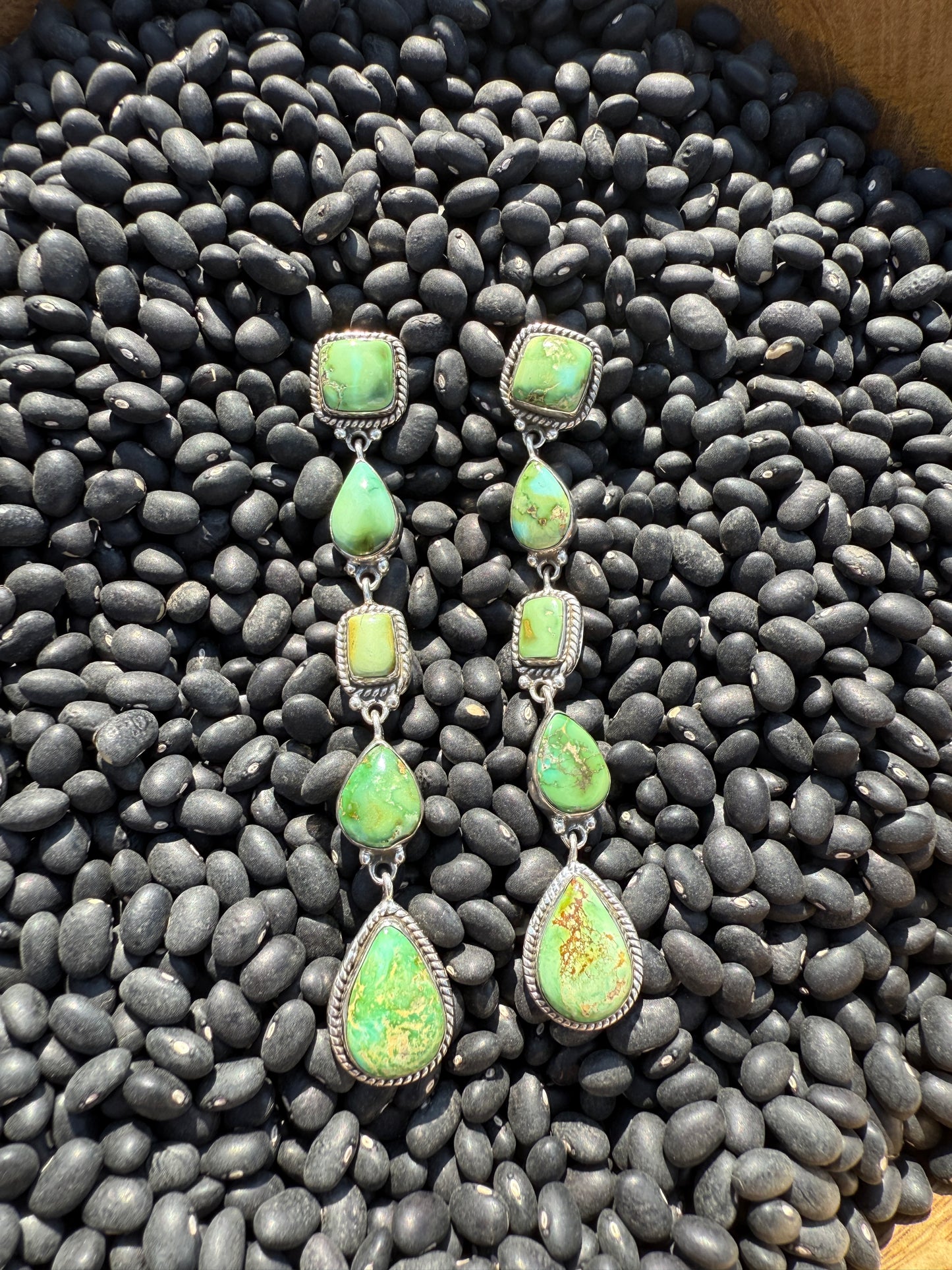 Sonoran Gold Statement Dangle Earrings