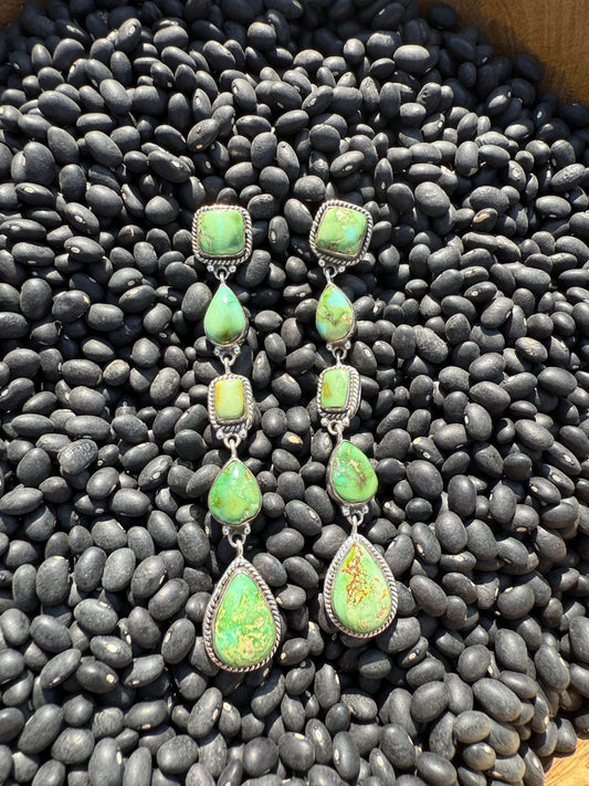 Sonoran Gold Statement Dangle Earrings