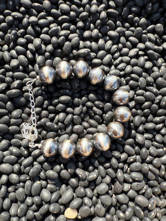 12mm Sterling Silver Bracelet