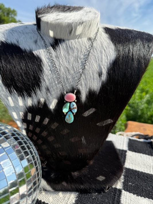 Multi Stone Necklace