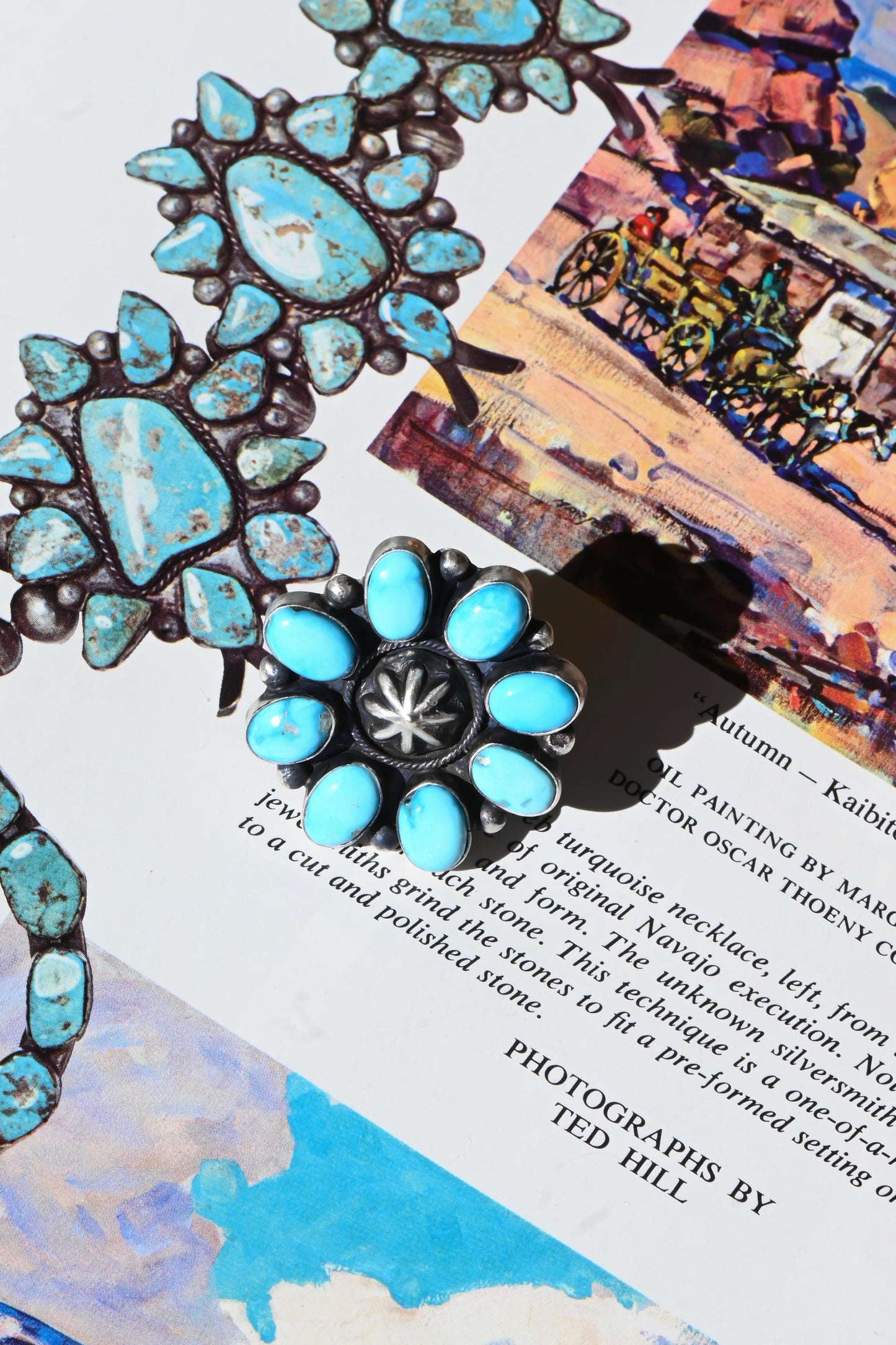 Kingman 8 Stone Ring